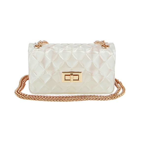 Rectangle Clear Jelly Shoulder Bag - Picture 1 of 1